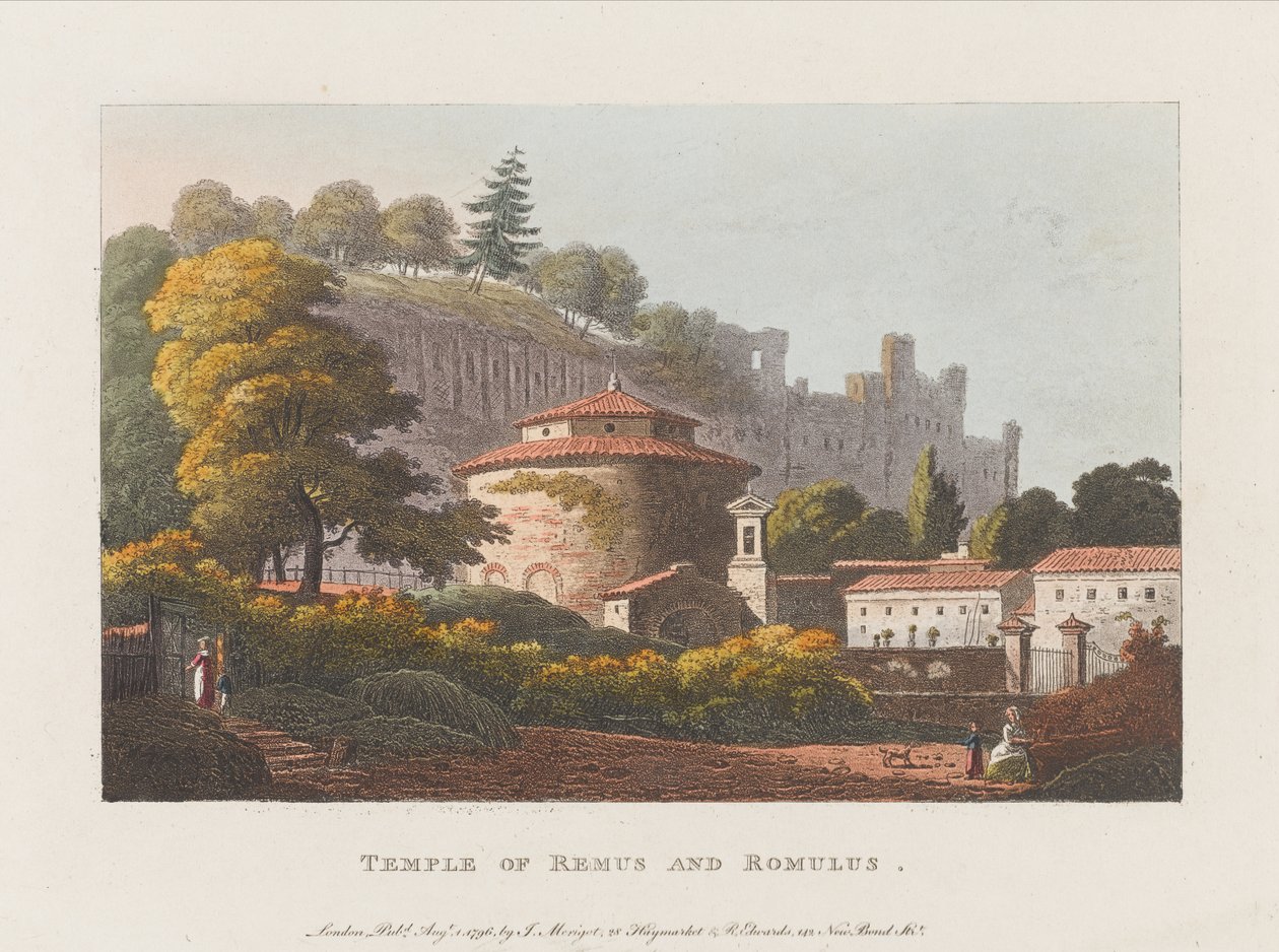 Templo de Rómulo y Remo de J. Merigot