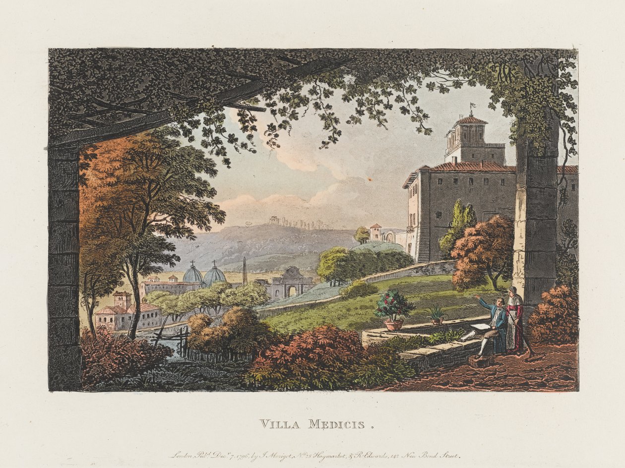 Villa Medicis de J. Merigot