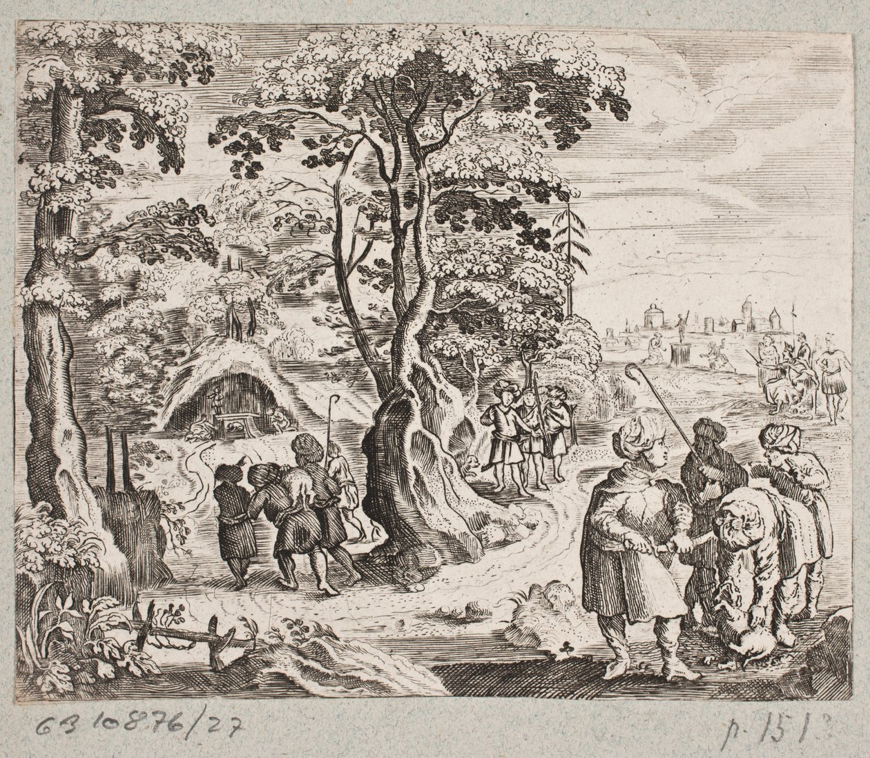 Ilustración para Adam Olearius, “Persianischer Rosenthal von einem Sinnreichen Poeten Schich Saadi […]”, Schleswig 1660 de J. Muller