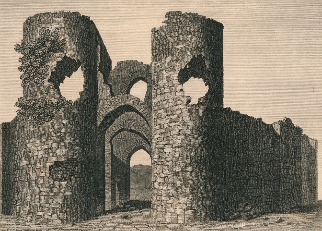 Castillo de Ballyloghan, 1792 de J Newton