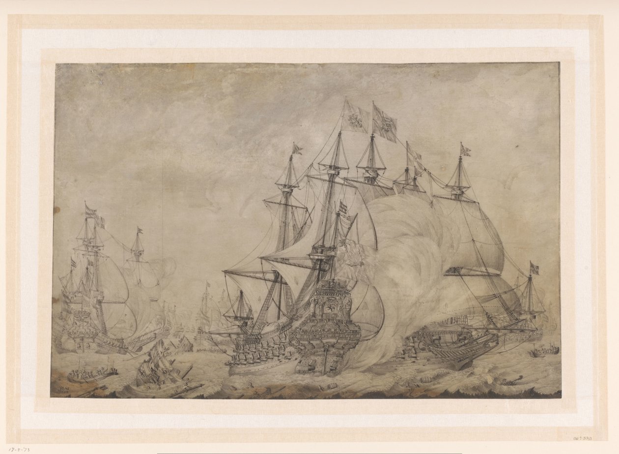 Batalla de Terheide, 1653 de J. Plas