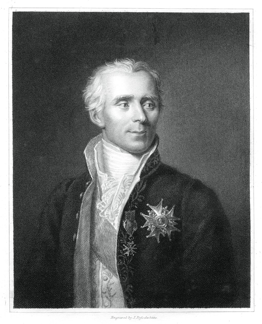 Pierre Simon Laplace, matemático y astrónomo francés de J. Posselwhite