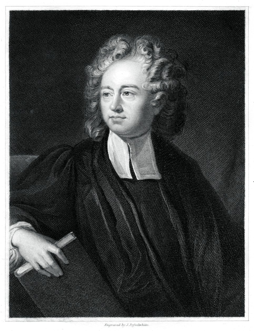 Richard Bentley, teólogo inglés, erudito clásico y crítico, 1834 de J. Posselwhite
