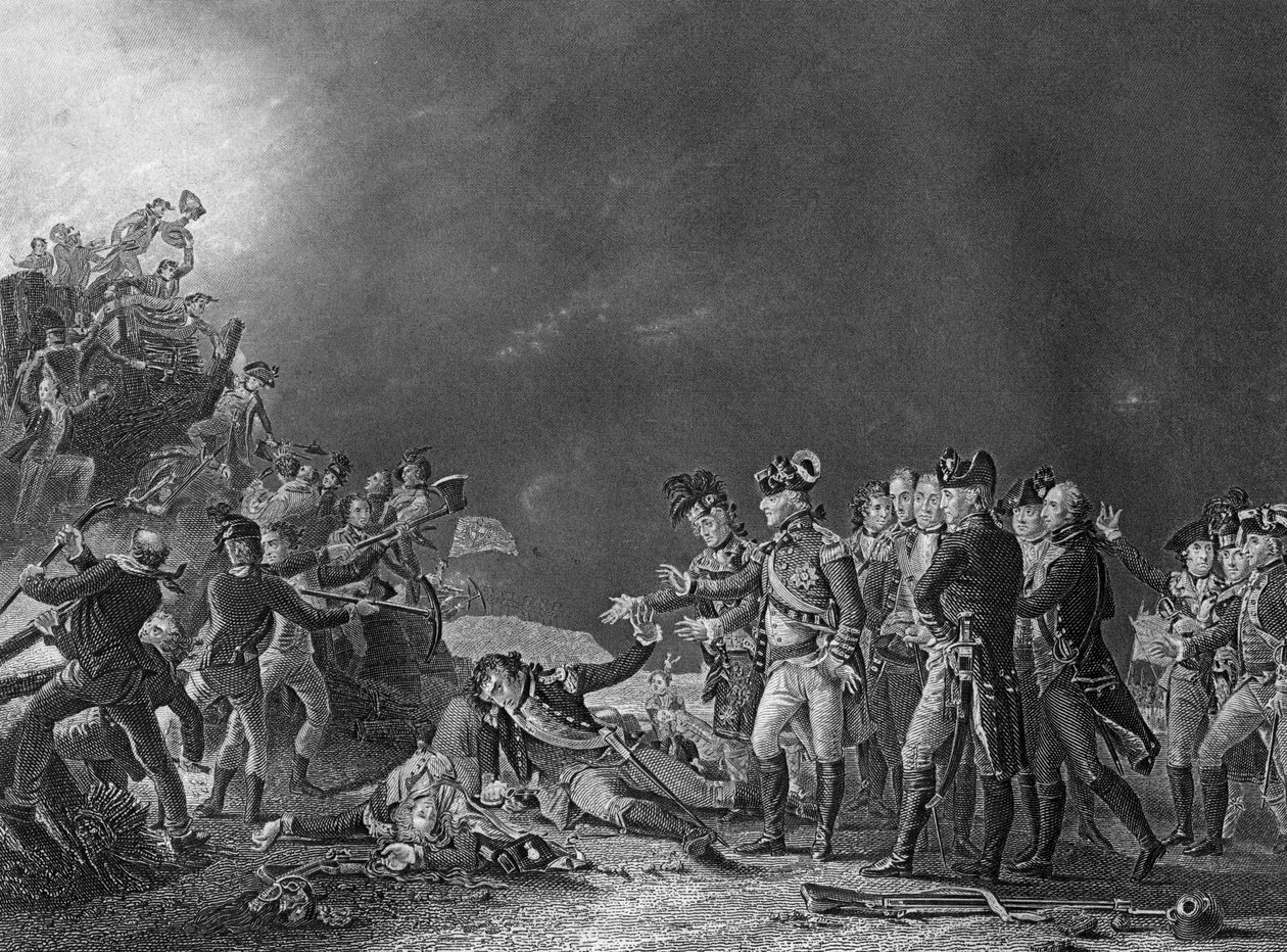 La Salida Hecha por la Guarnición de Gibraltar, 27 de noviembre de 1781 c1857 de J. Rogers