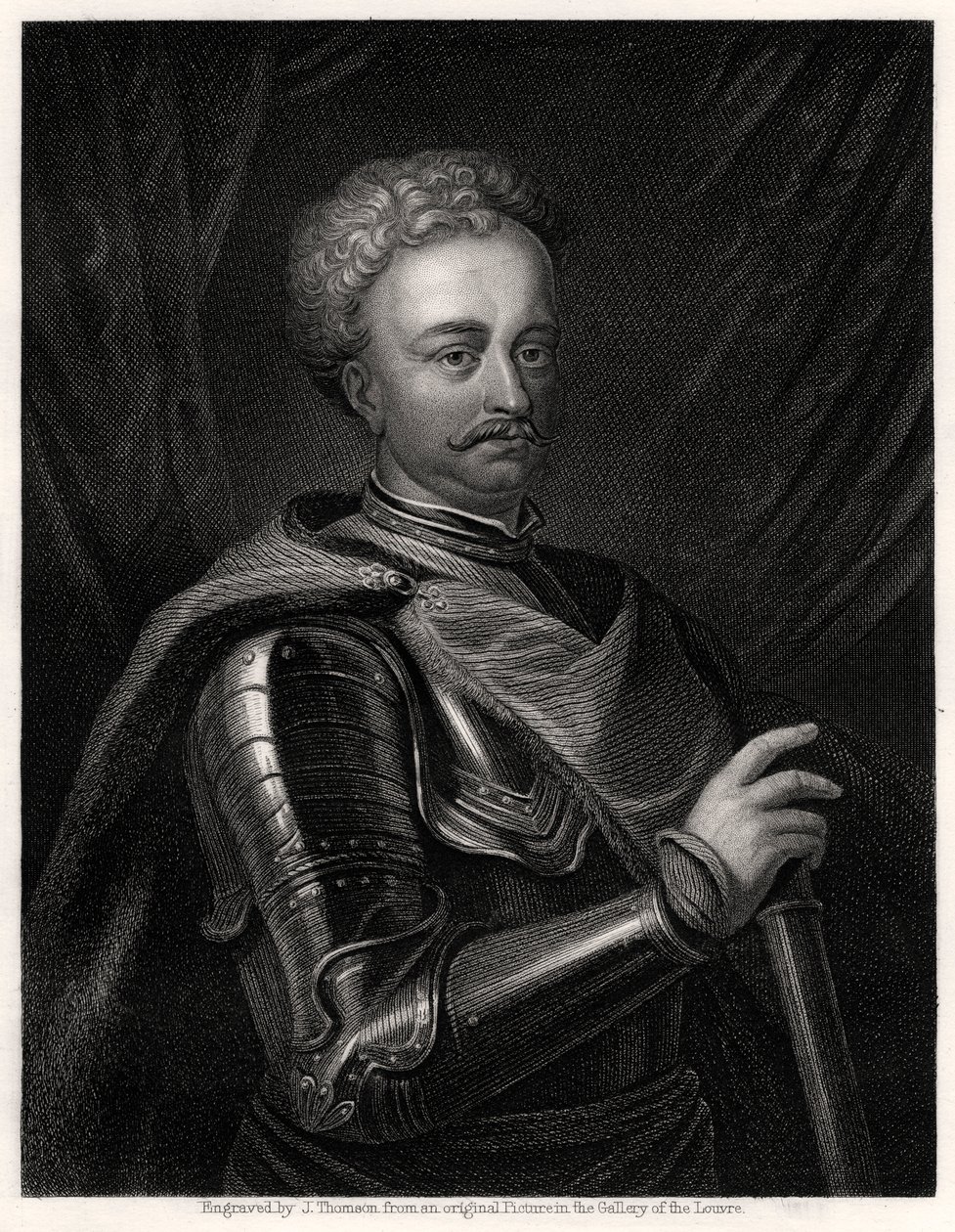 Jan III Sobieski, Rey de la Mancomunidad Polaco-Lituana, siglo XIX de J. Thomson