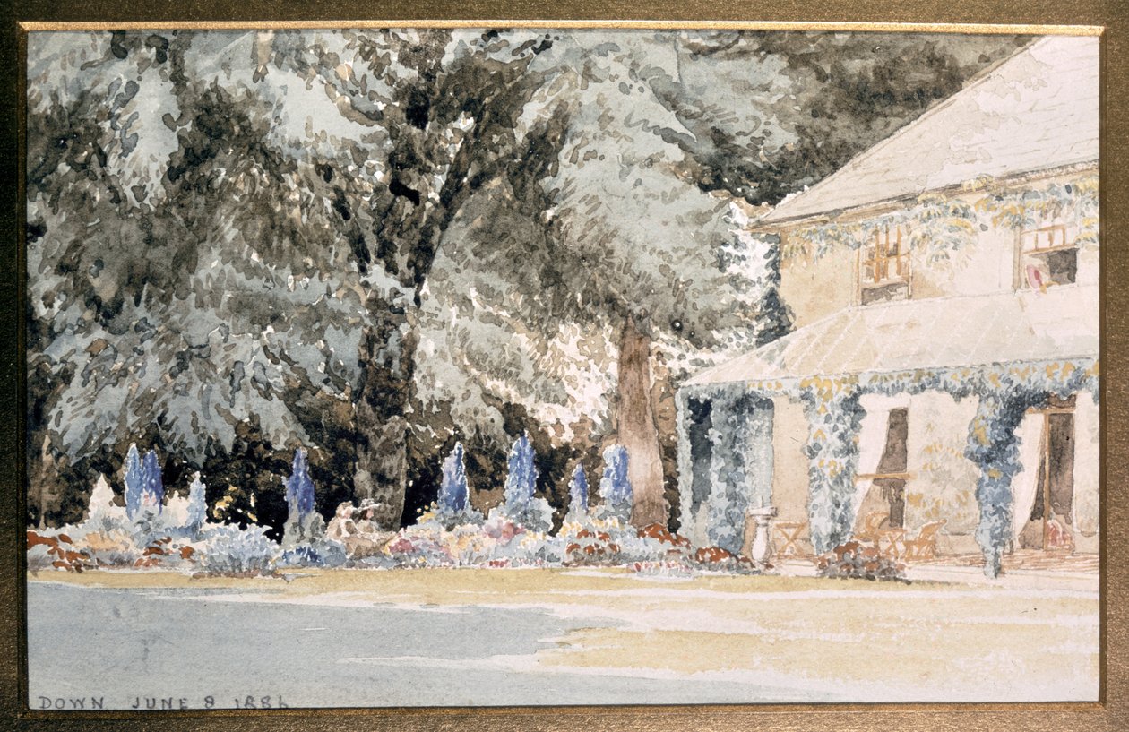 La casa de Darwin, "Down House, Kent" de J. Wedgwood
