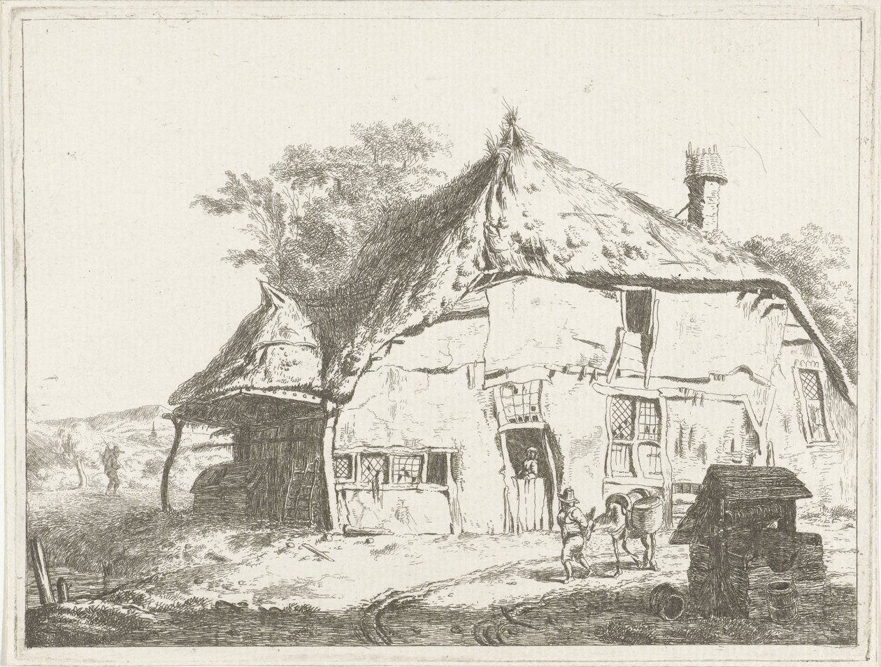 Granja junto a un pozo de Jabes Heenck