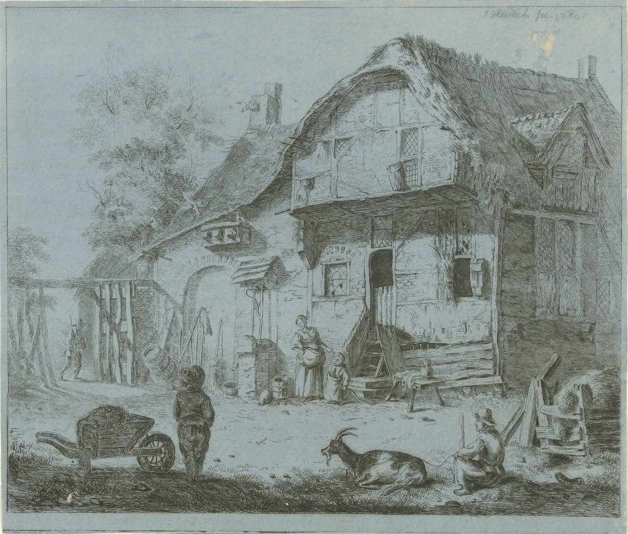 Figuras en una granja de Jabes Heenck