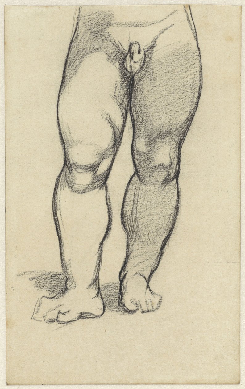 Parte inferior del cuerpo de un niño desnudo de Jac van Looij