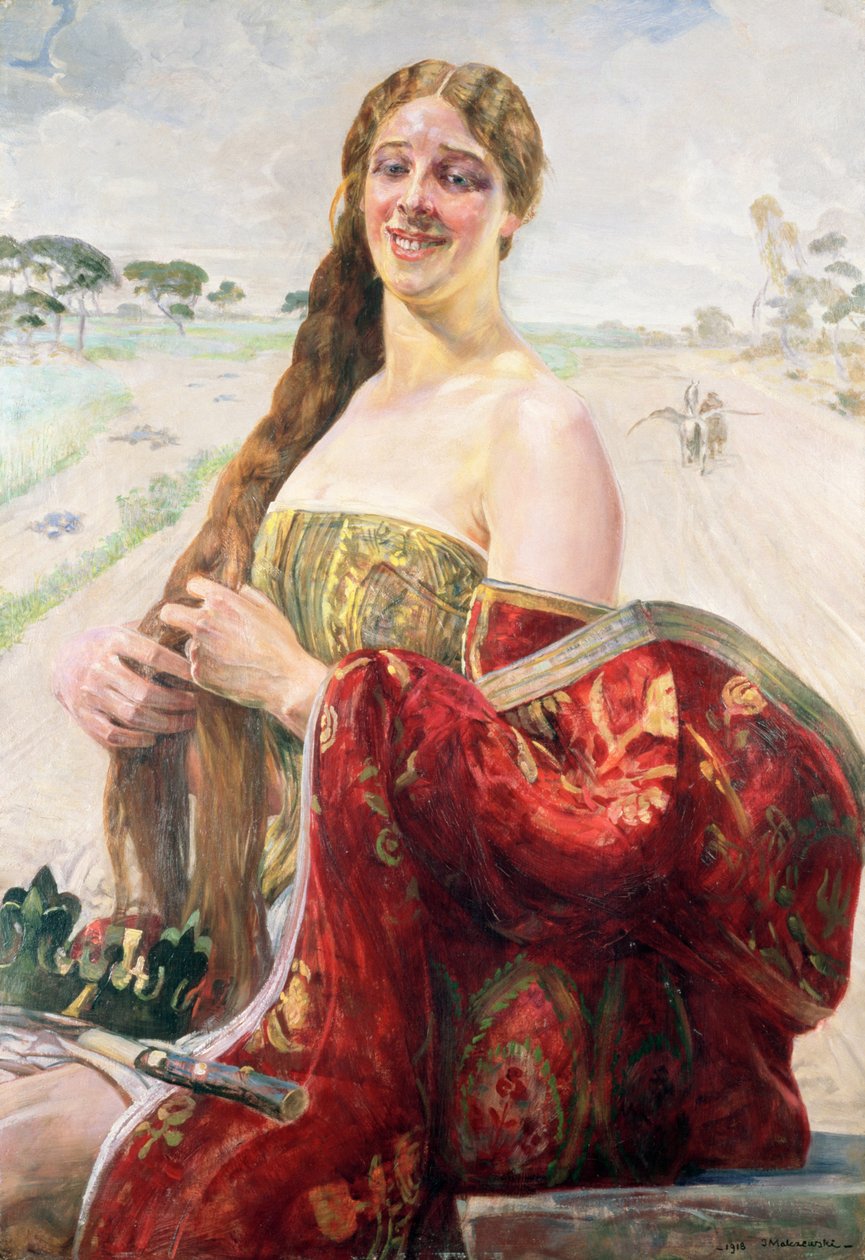 Polonia, 1918 de Jacek Malczewski