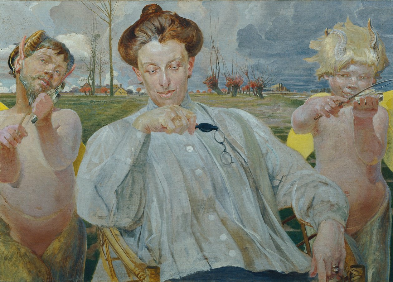 la esposa del artista de Jacek Hyacinth Malczewski