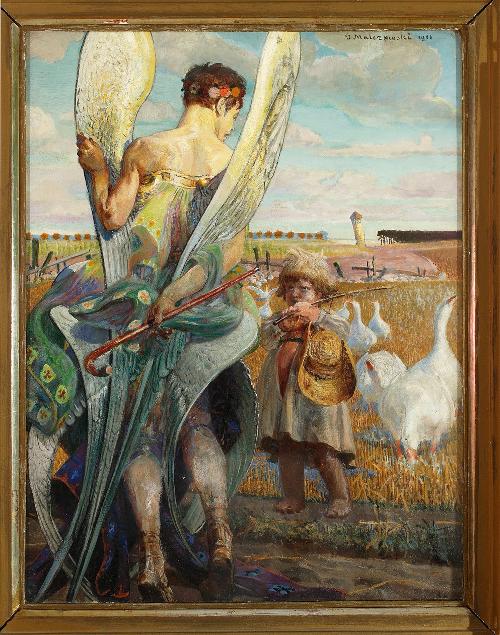 Ángel, te seguiré de Jacek Malczewski