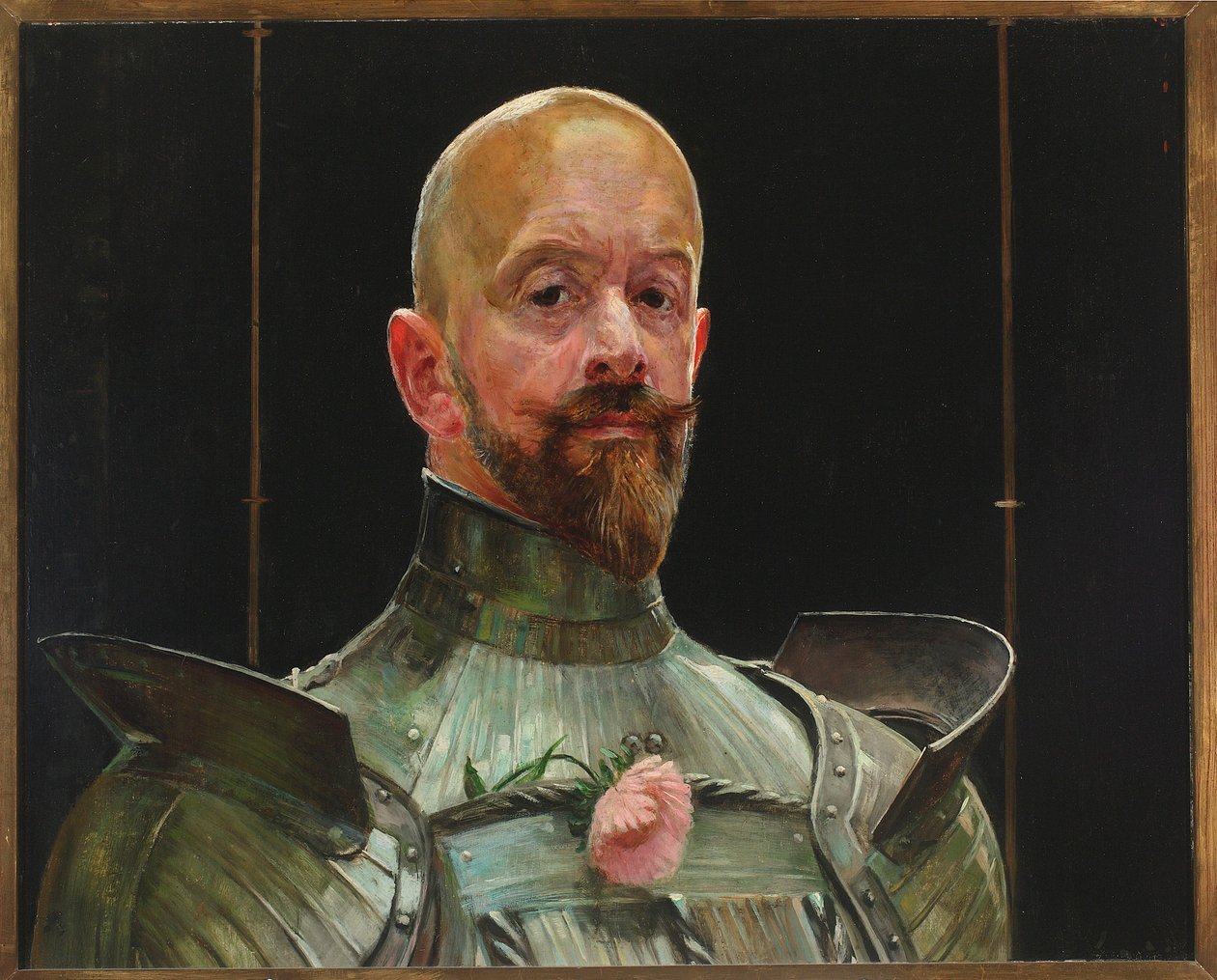 Autorretrato con armadura de Jacek Malczewski