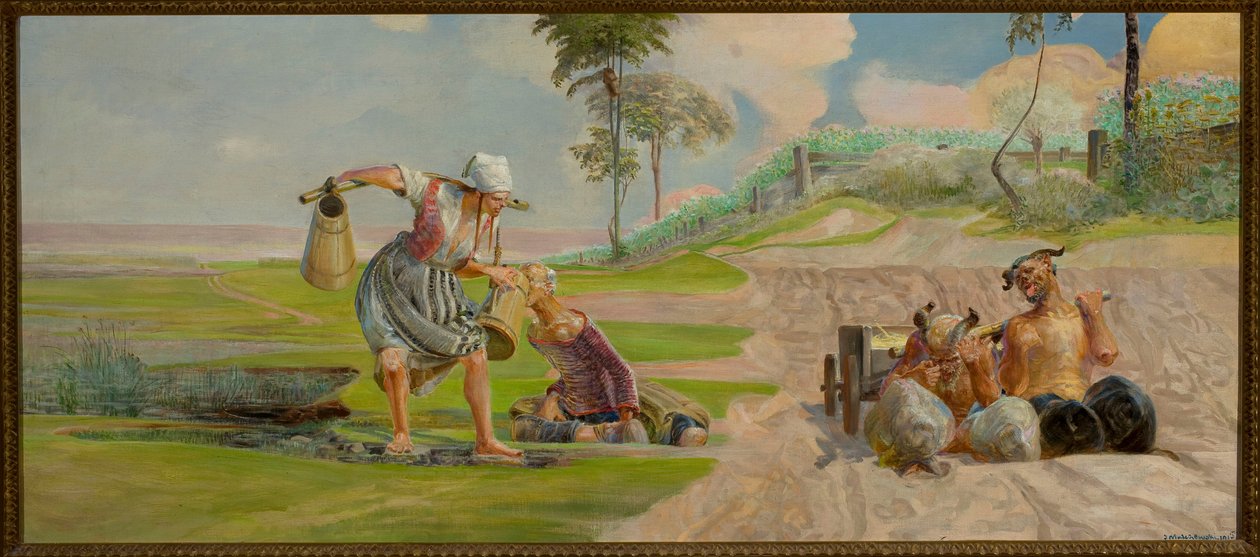 La última bebida de Jacek Malczewski
