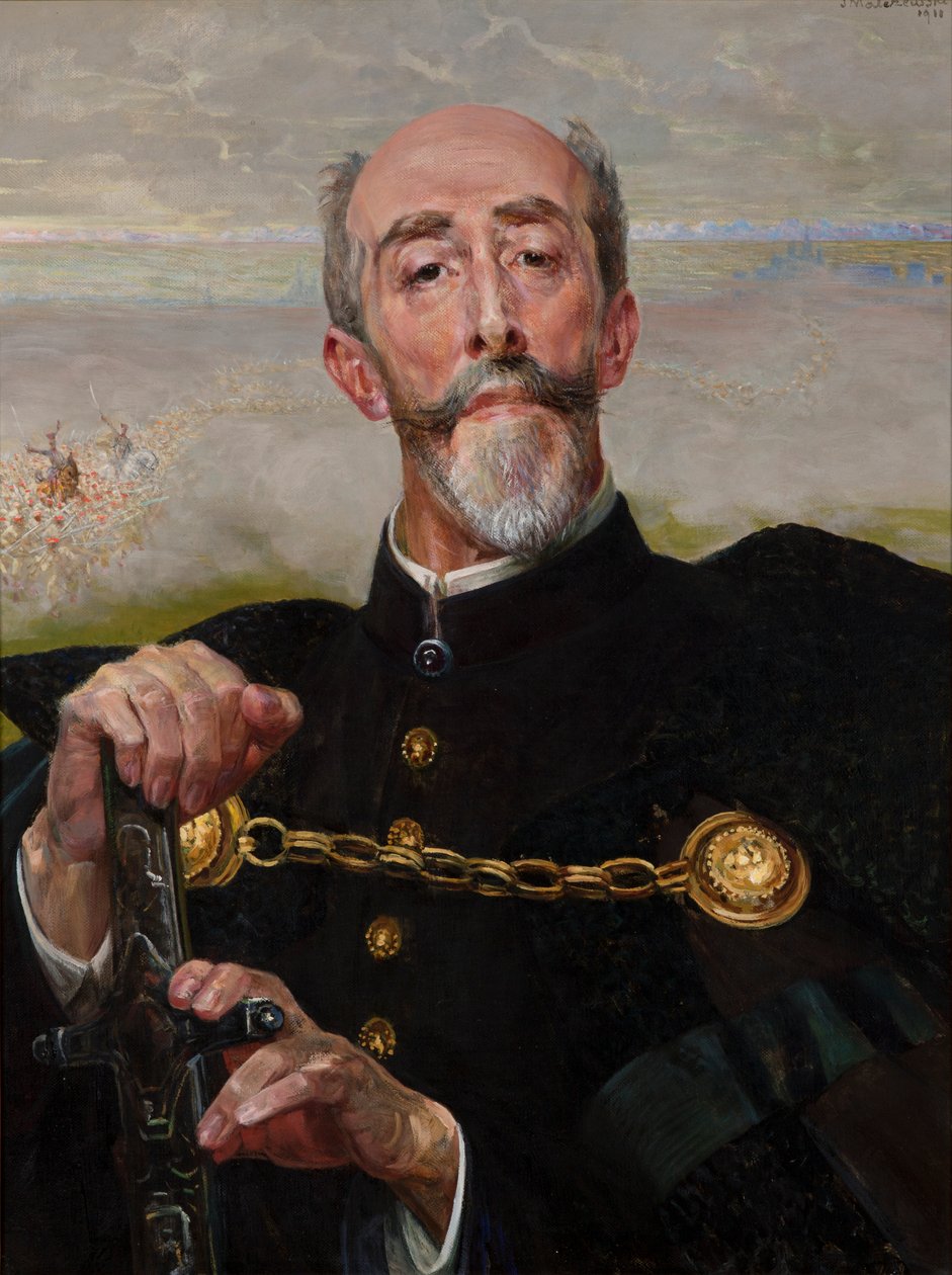 Retrato del conde Antoni Wodzicki de Jacek Malczewski