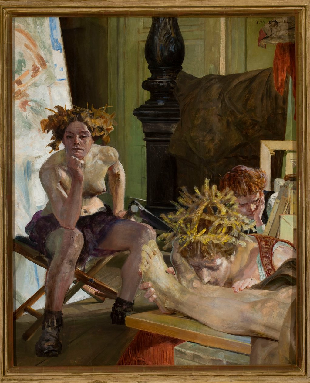 La muerte del artista de Jacek Malczewski