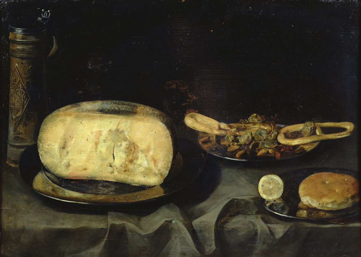Queso y postre seco de Jacob  Foppens van Es