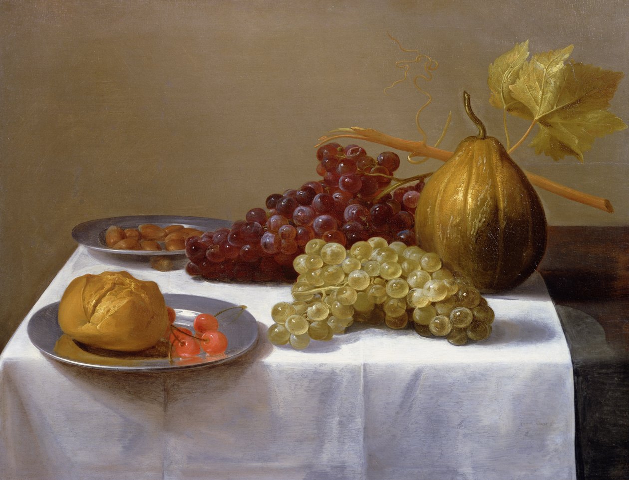 Naturaleza muerta con frutas de Jacob  Foppens van Es