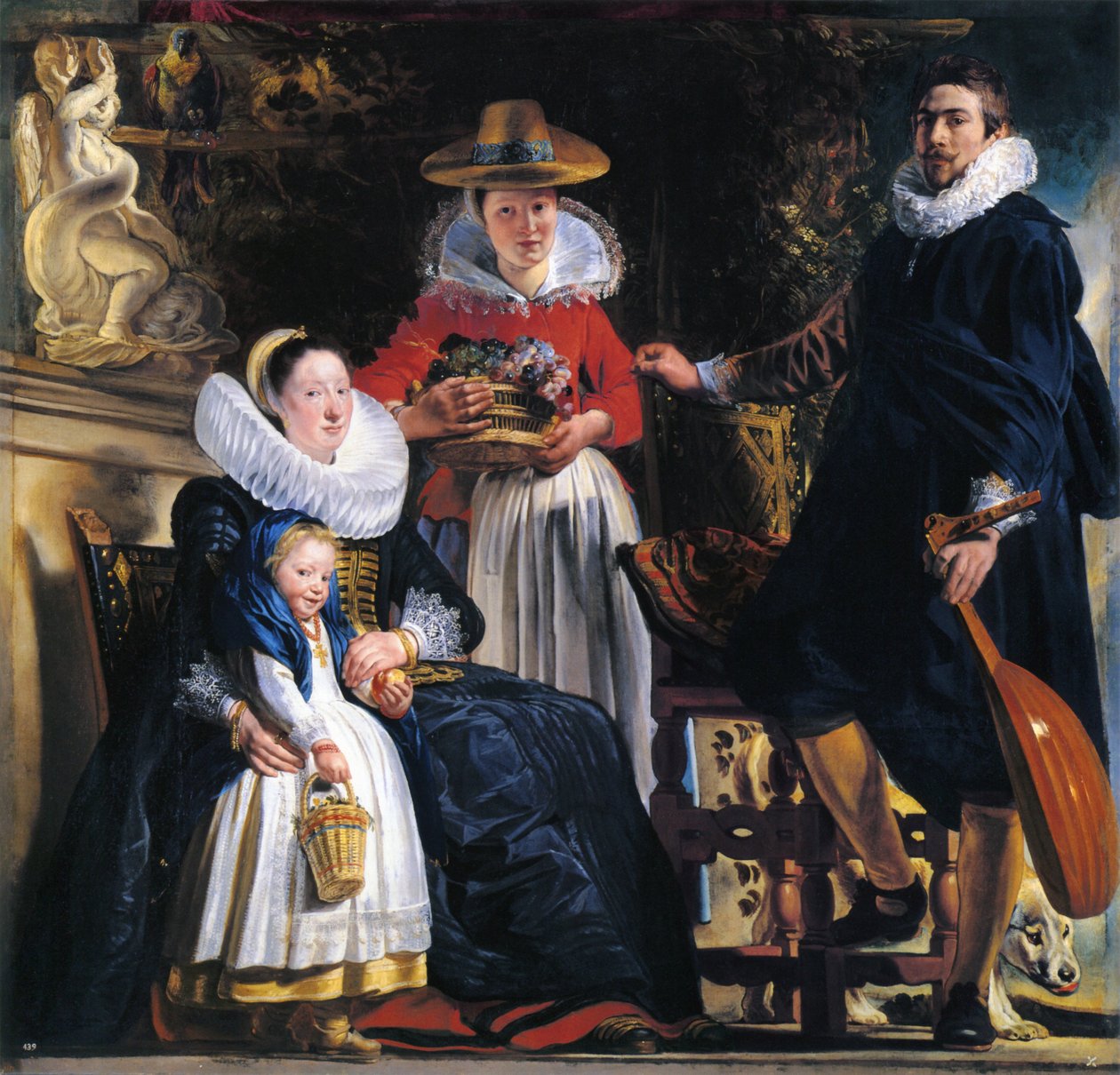 La Familia del Artista de Jacob Jordaens