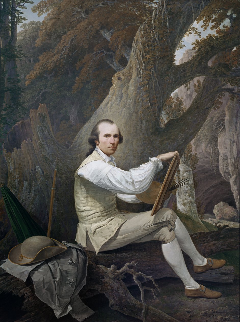 Autorretrato, 1783 de Jacob More