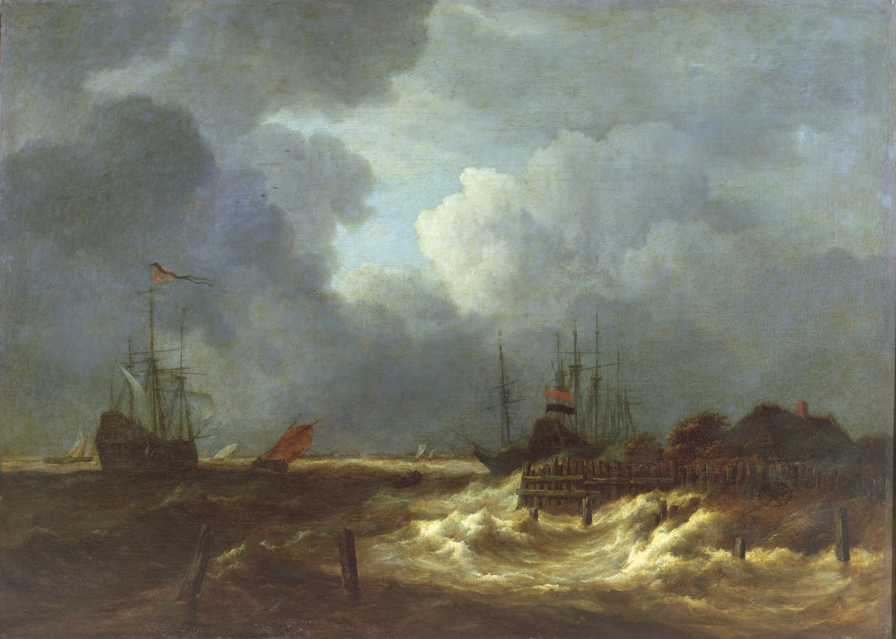 La tempestad de Jacob van Ruisdael