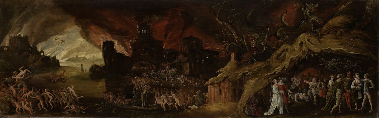 El Juicio Final y los Siete Pecados Capitales de Jacob van Swanenburgh
