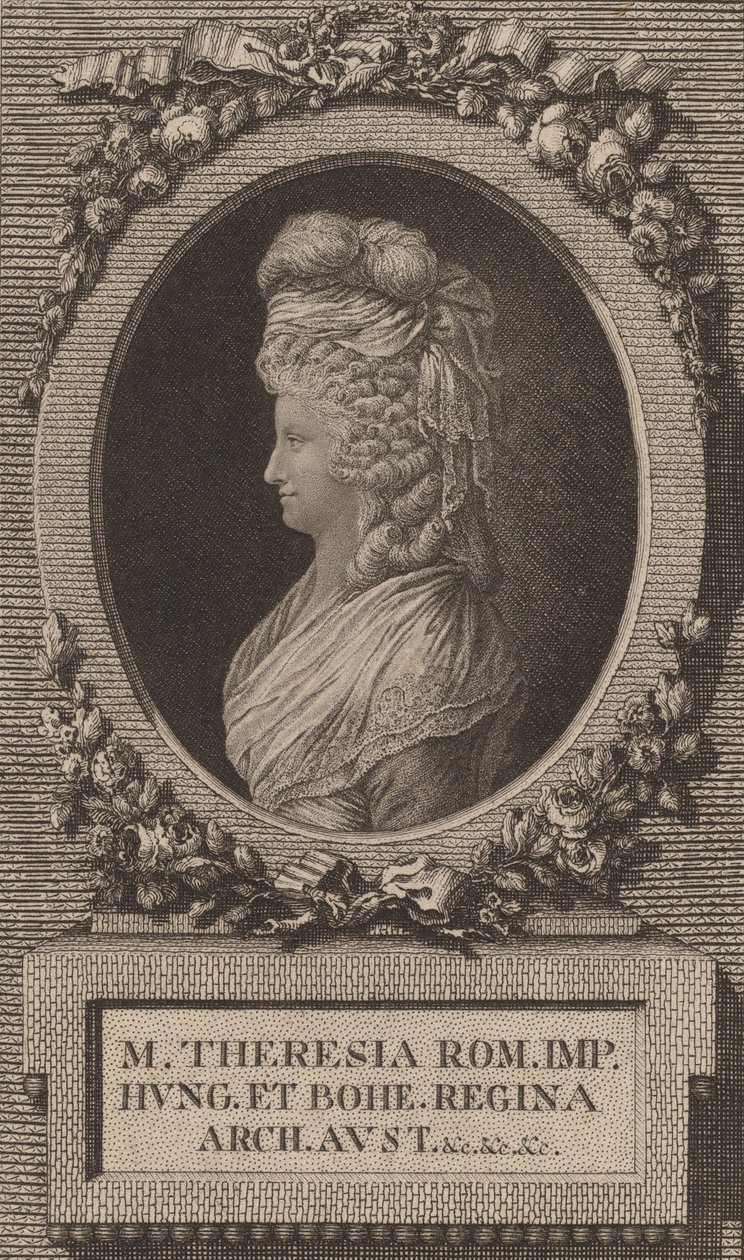 María Teresa, Emperatriz del Sacro Imperio Romano de Jacob Adam