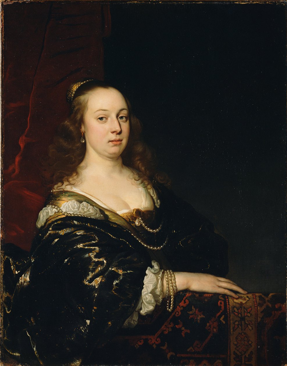Retrato de mujer de Jacob Adriaensz Backer