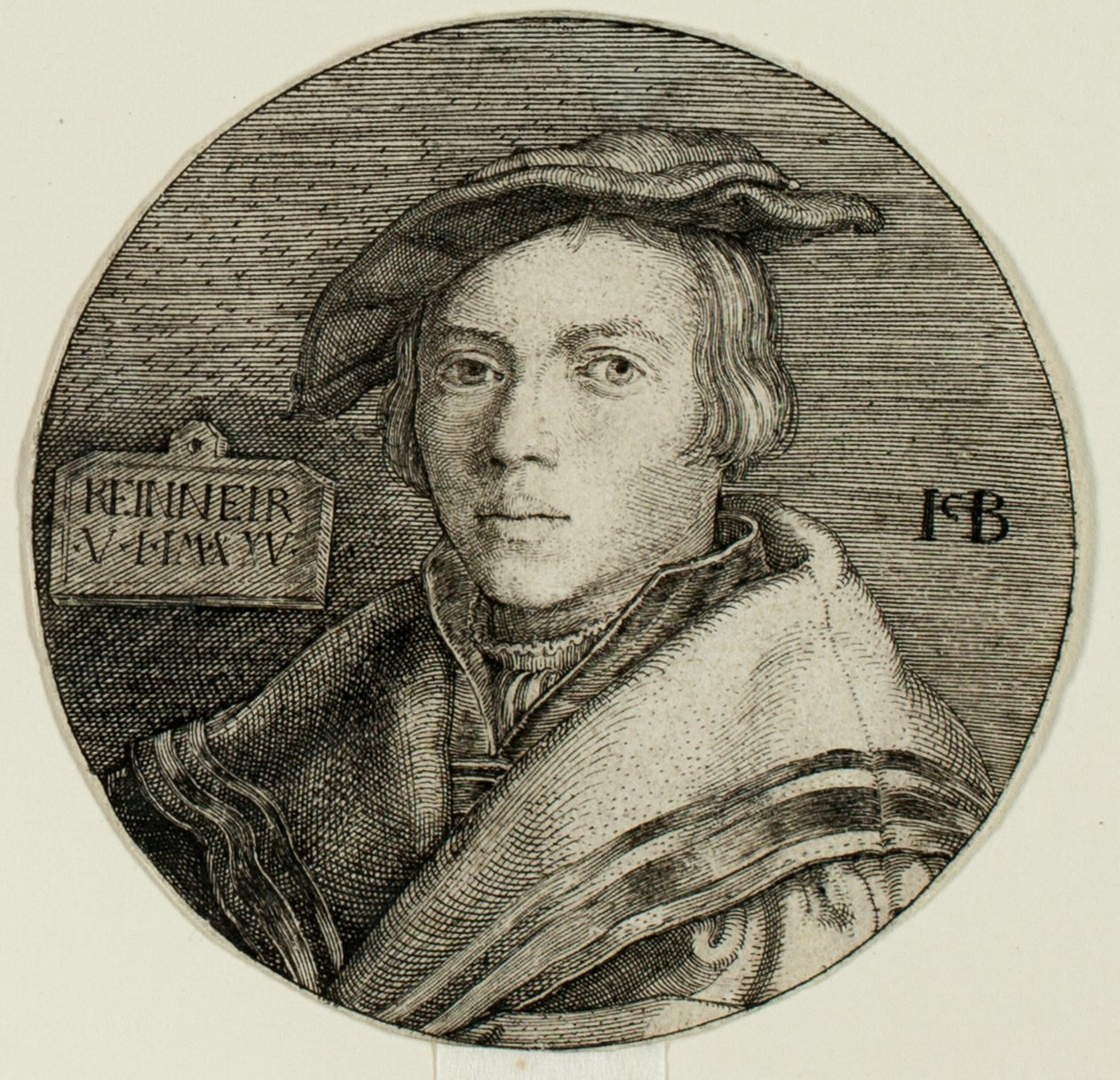 Retrato de Reinneir de Jacob Binck