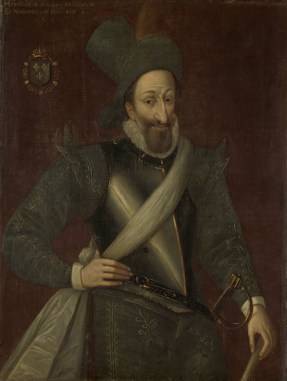 Enrique IV (1553-1610), rey de Francia de Jacob Bunel (manner of)