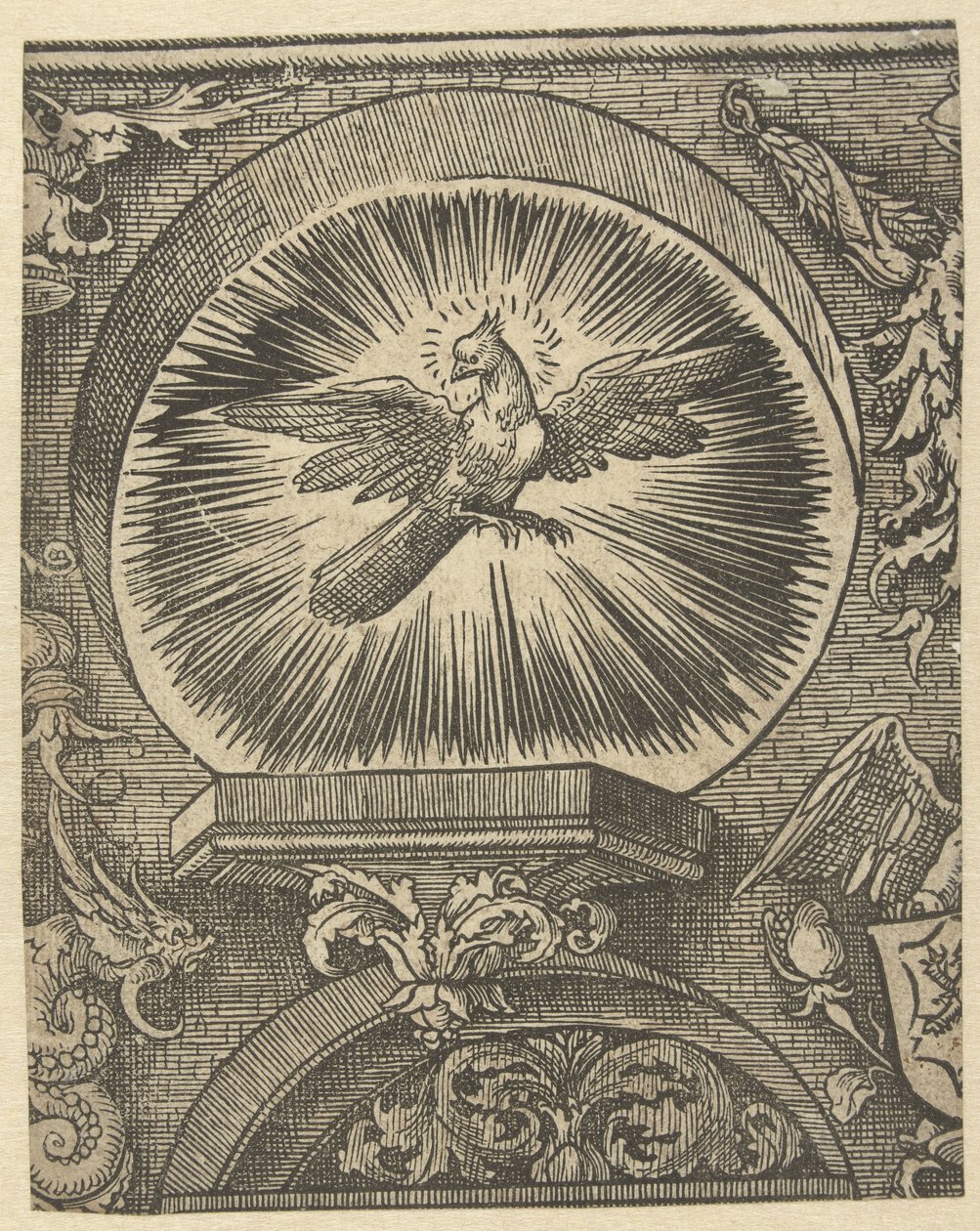El espíritu santo El Credo (título de la serie) de Jacob Cornelisz van Oostsanen