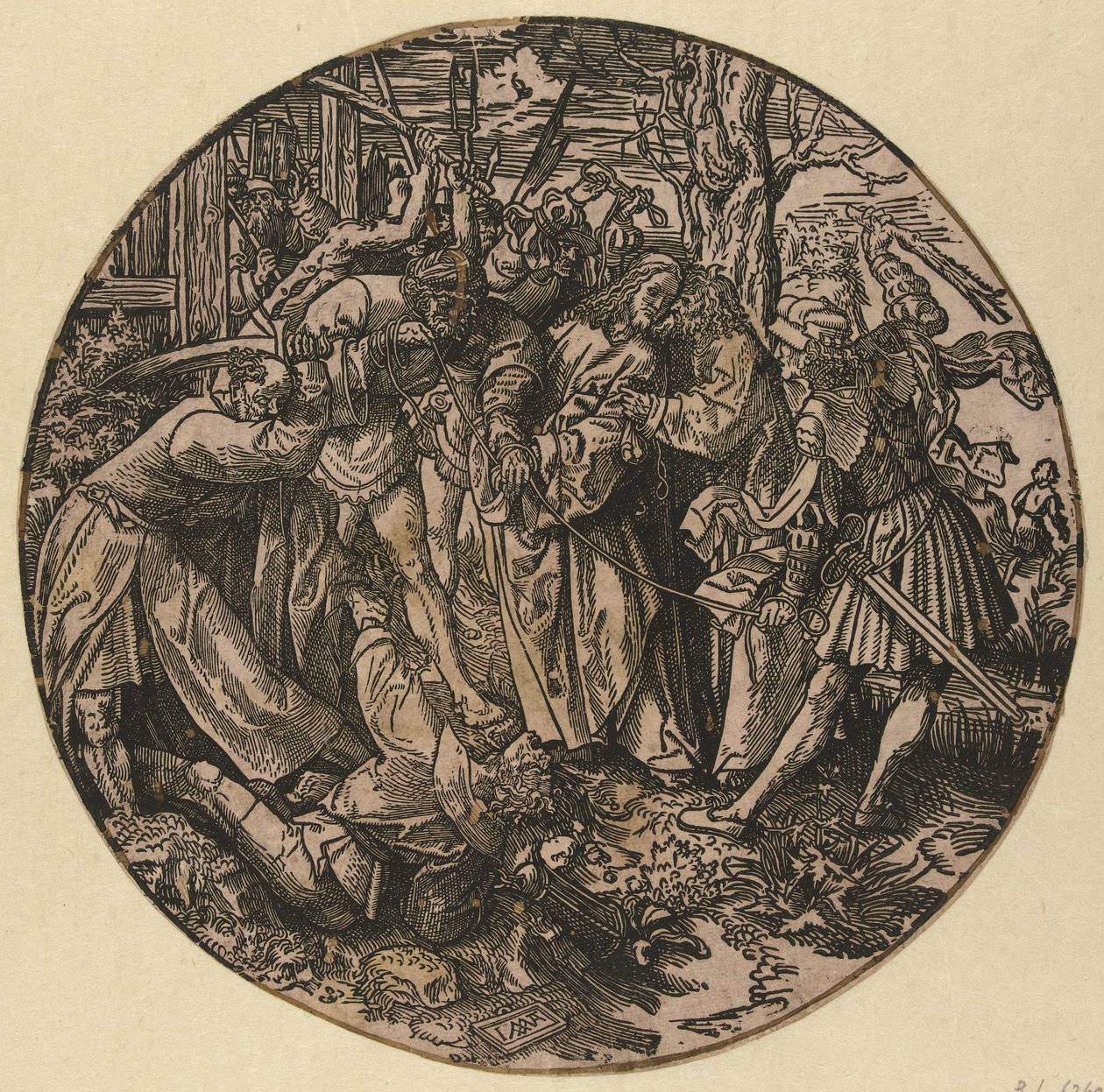 el beso de judas The Round Passion (título de la serie) de Jacob Cornelisz van Oostsanen