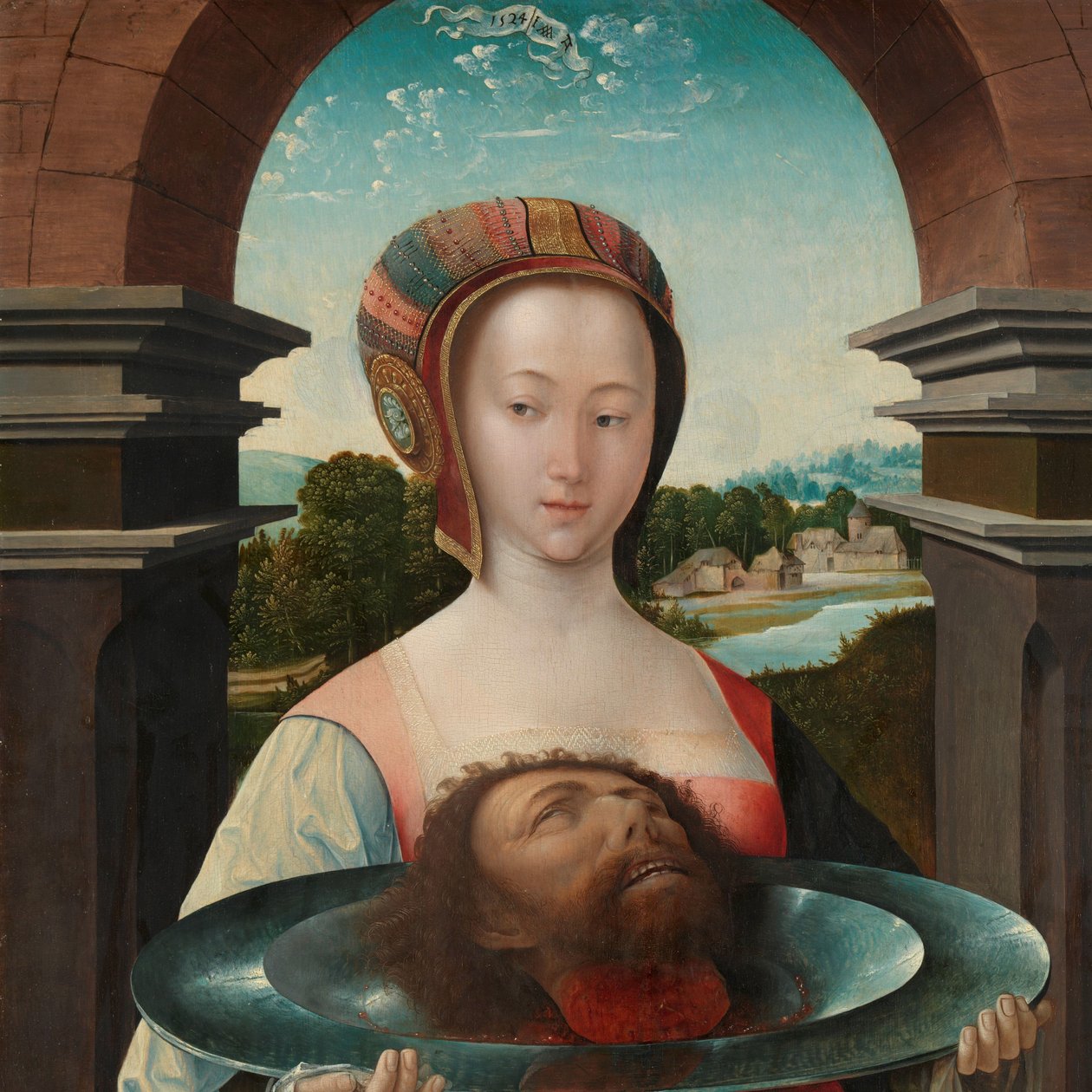 Salomé con la cabeza de Juan el Bautista
Salomé y la cabeza de Juan el Bautista de Jacob Cornelisz van Oostsanen