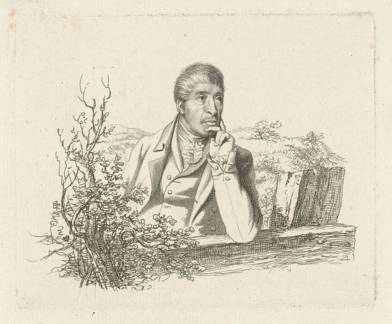 Retrato de Pieter Pieterszn. peluquería de Jacob Ernst Marcus