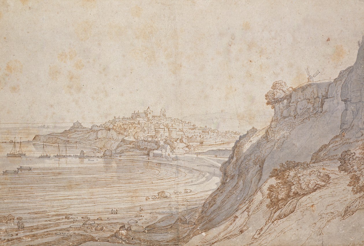 Vista de Rye desde Point Hill de Jacob Esselens