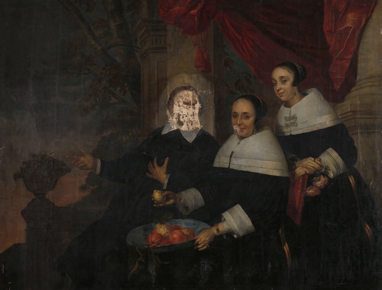 Retrato de familia de Jacob Fransz. van der Merck