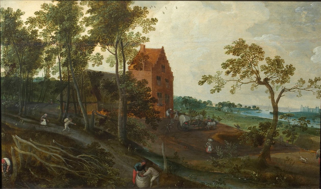 Las Cuatro Estaciones: Verano, 1577 de Jacob Grimmer