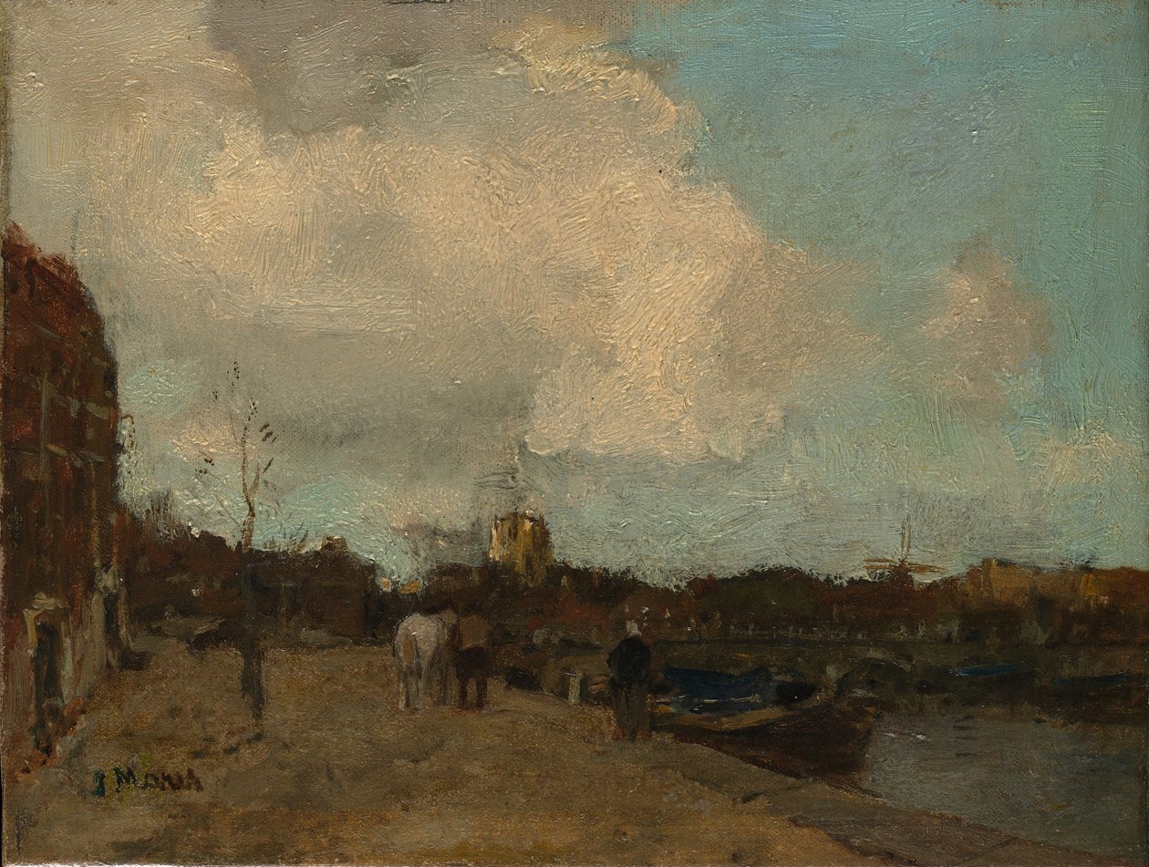 Lado del canal de Jacob Henricus Maris