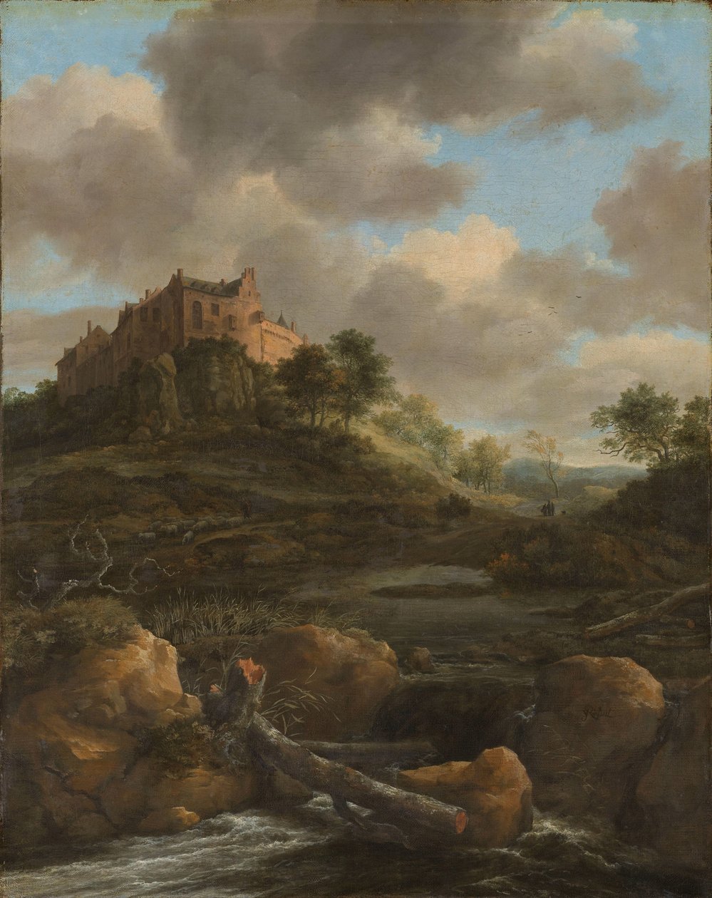 Castillo de Bentheim de Jacob van Ruisdael