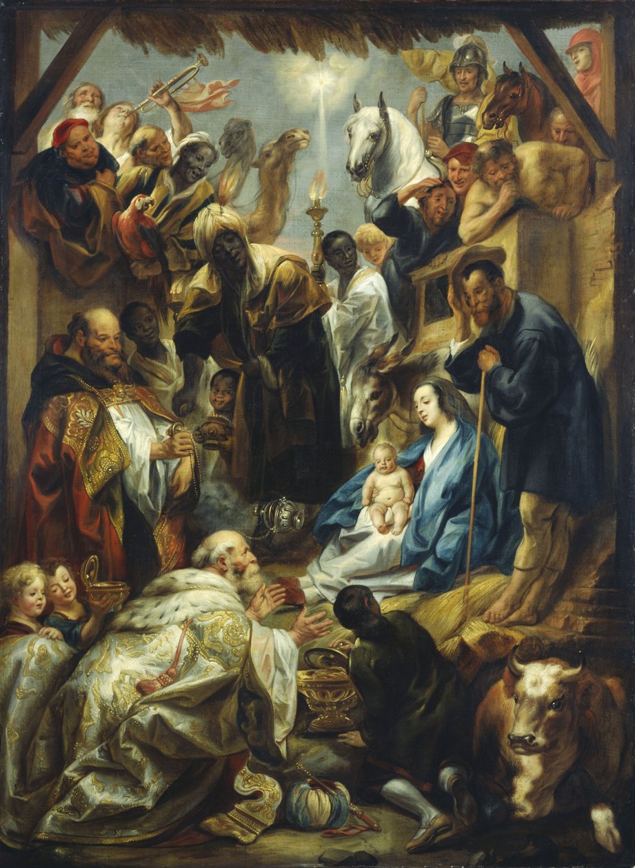 Adoración de los Reyes de Jacob Jordaens