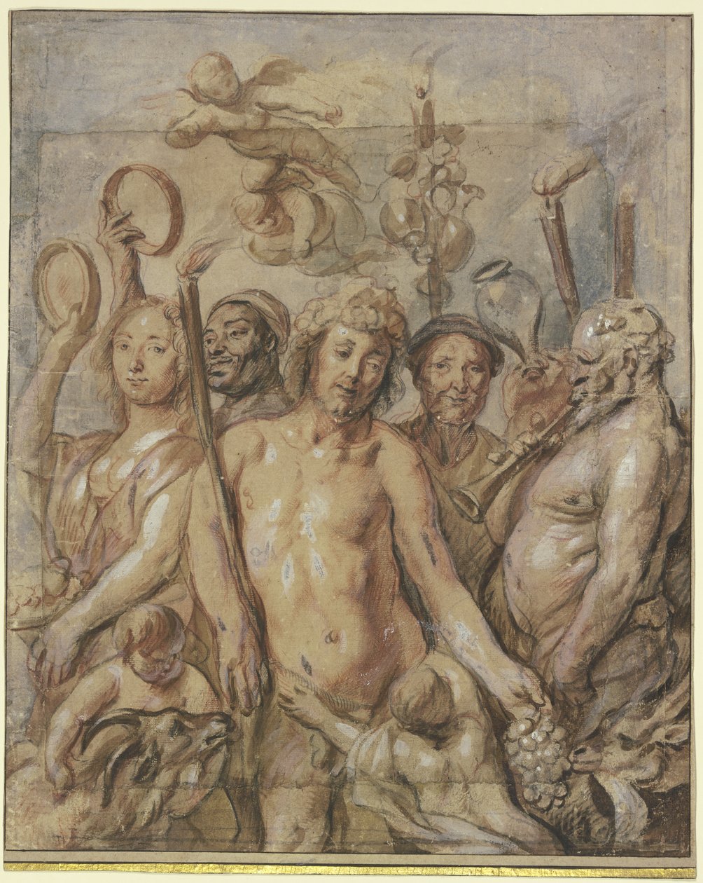 Cortejo de bacantes (Triunfo de Baco) de Jacob Jordaens