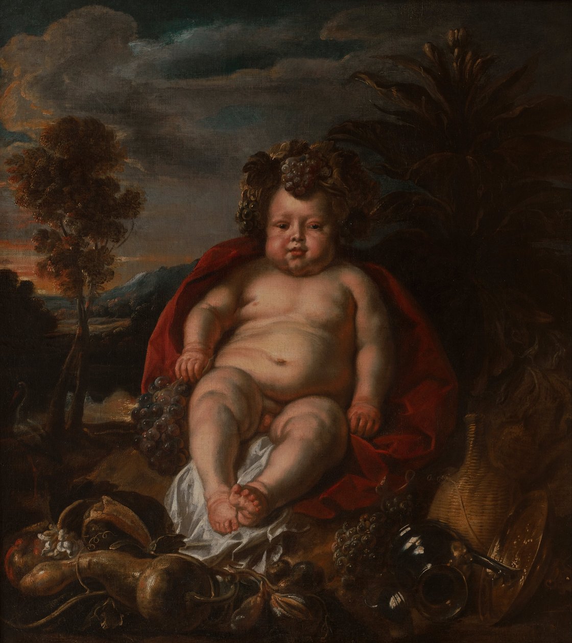 Baco de niño de Jacob Jordaens