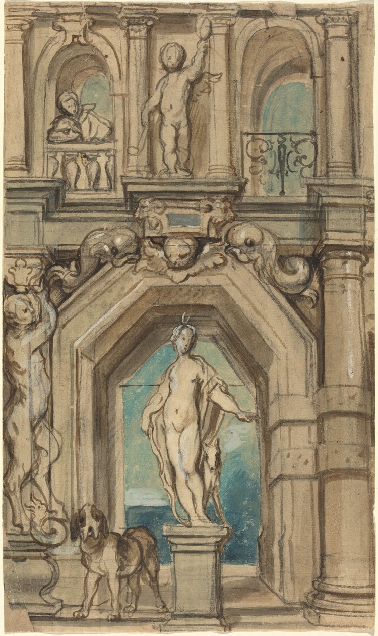 Diseño para una Decoración de Pared de Jacob Jordaens