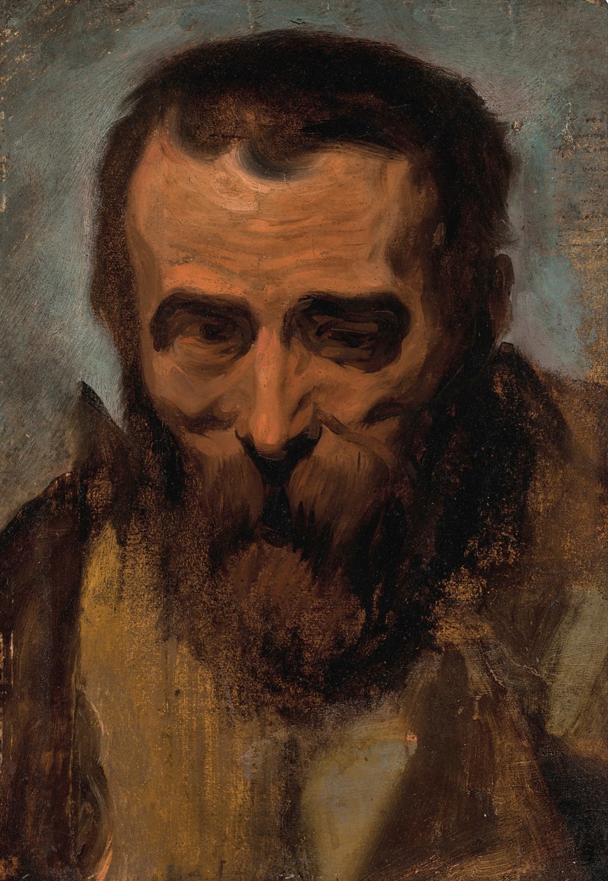 Cabeza de hombre de Jacob Jordaens