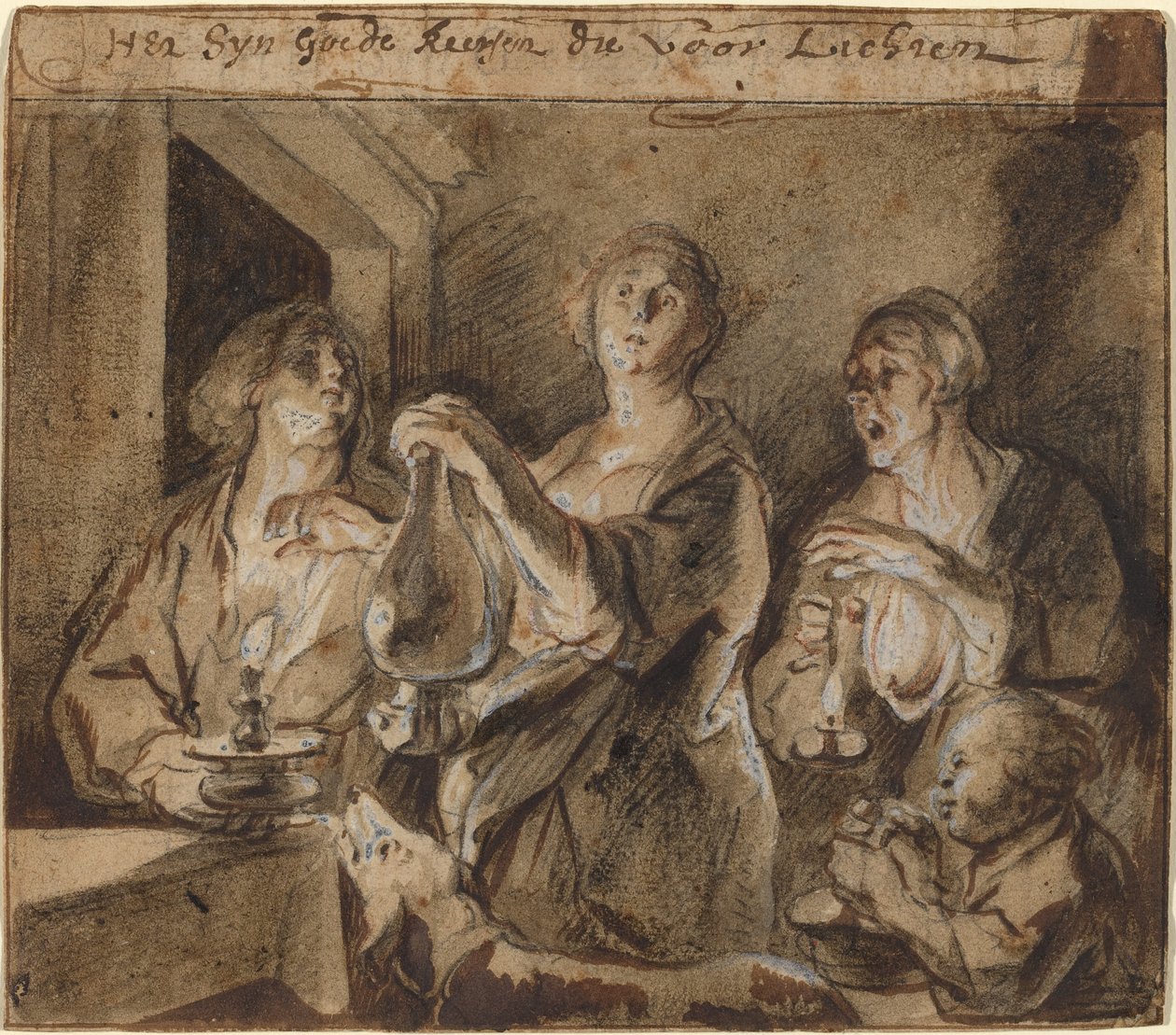 "Son Buenas Velas las que Iluminan el Camino" de Jacob Jordaens