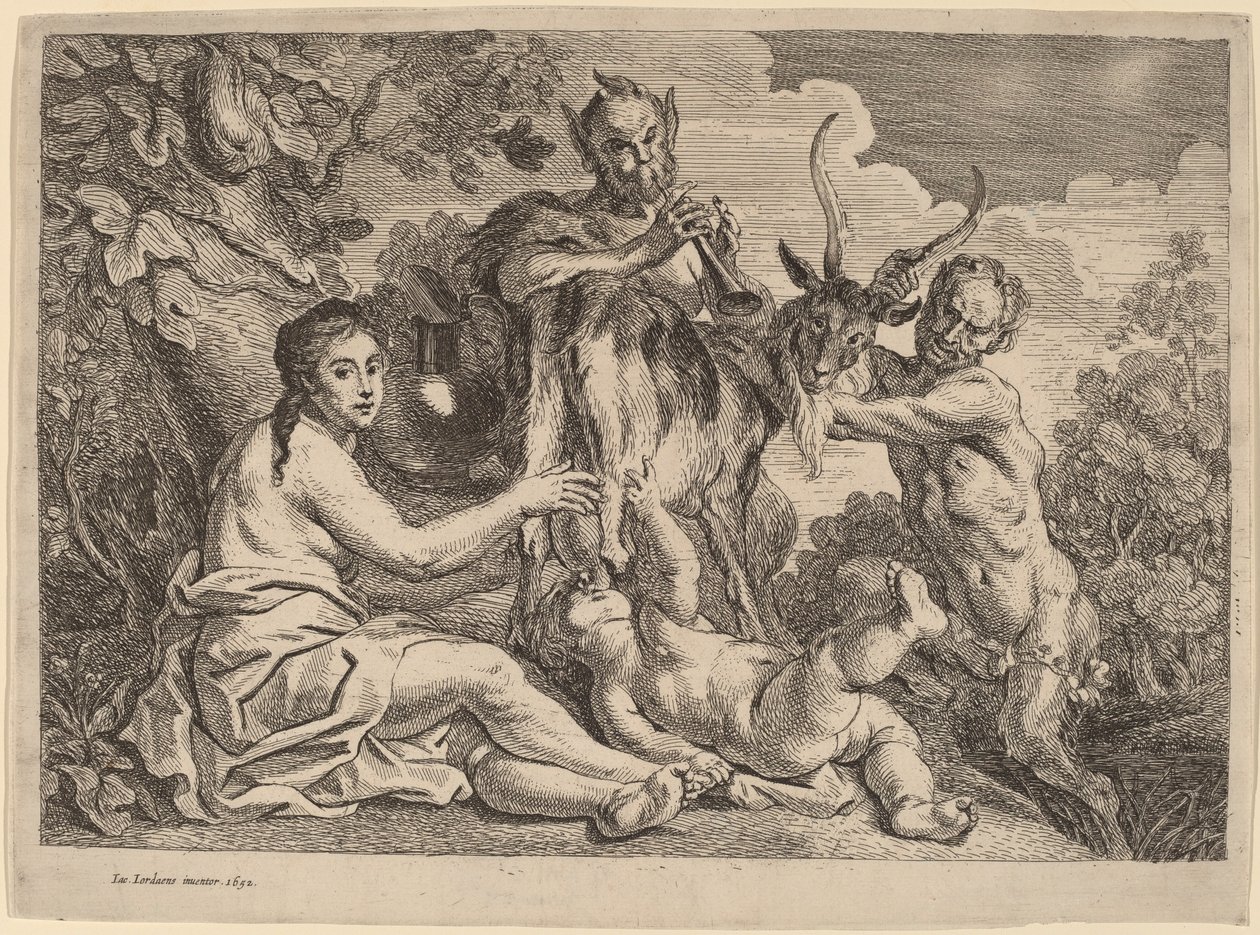 Júpiter Alimentado por la Cabra Amaltea de Jacob Jordaens