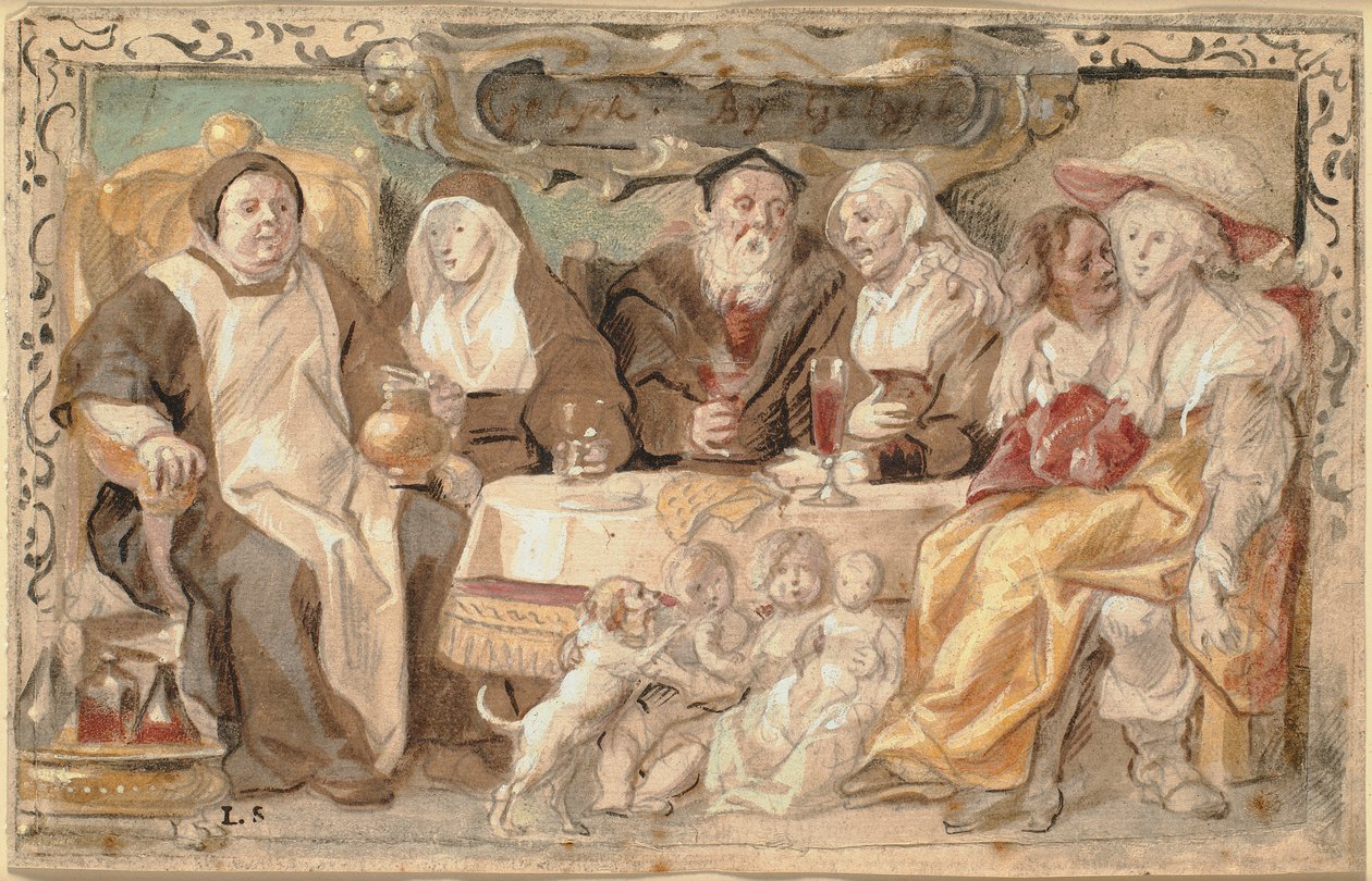  Like Attracts Like (Gelyck By Gelyck)Los niños heteros son los que mejor juegan (Gelyck By Gelyck) de Jacob Jordaens
