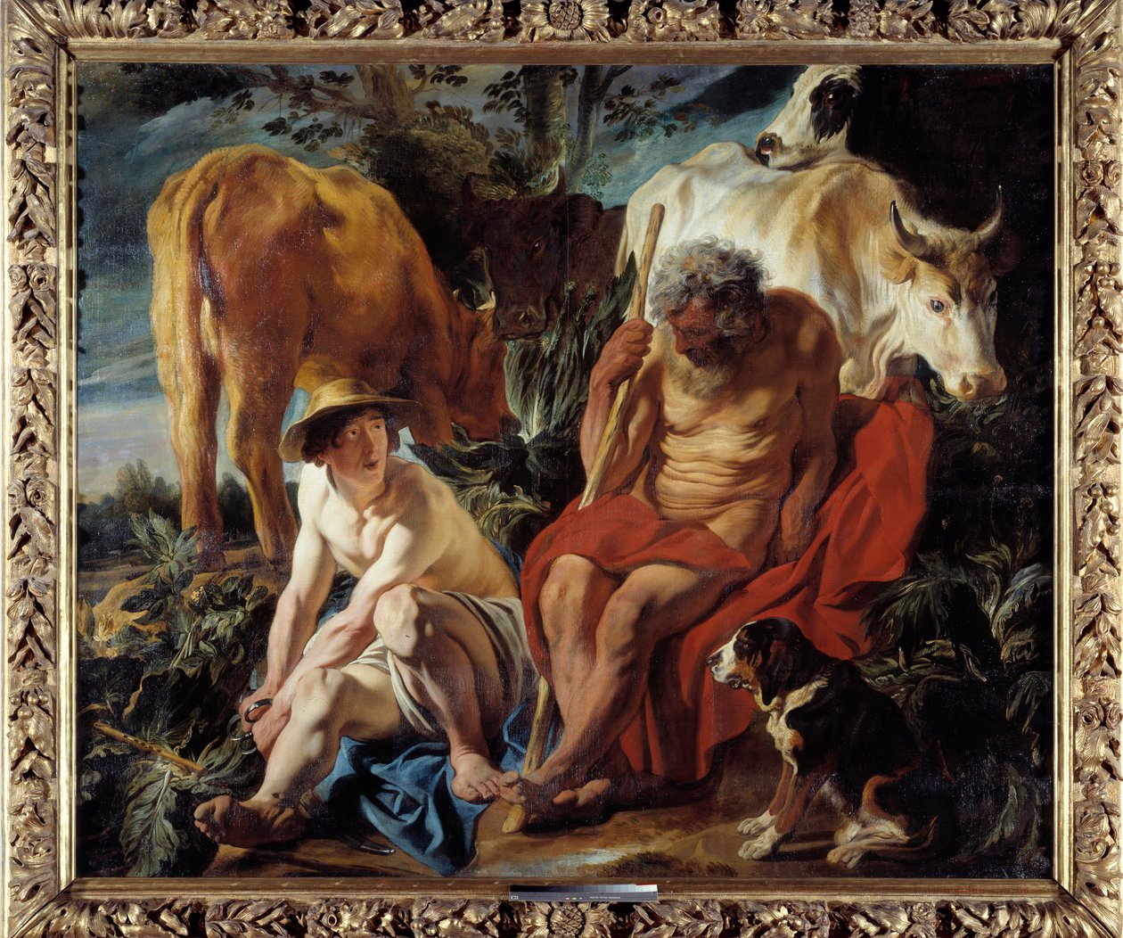 Mercurio y Argos de Jacob Jordaens