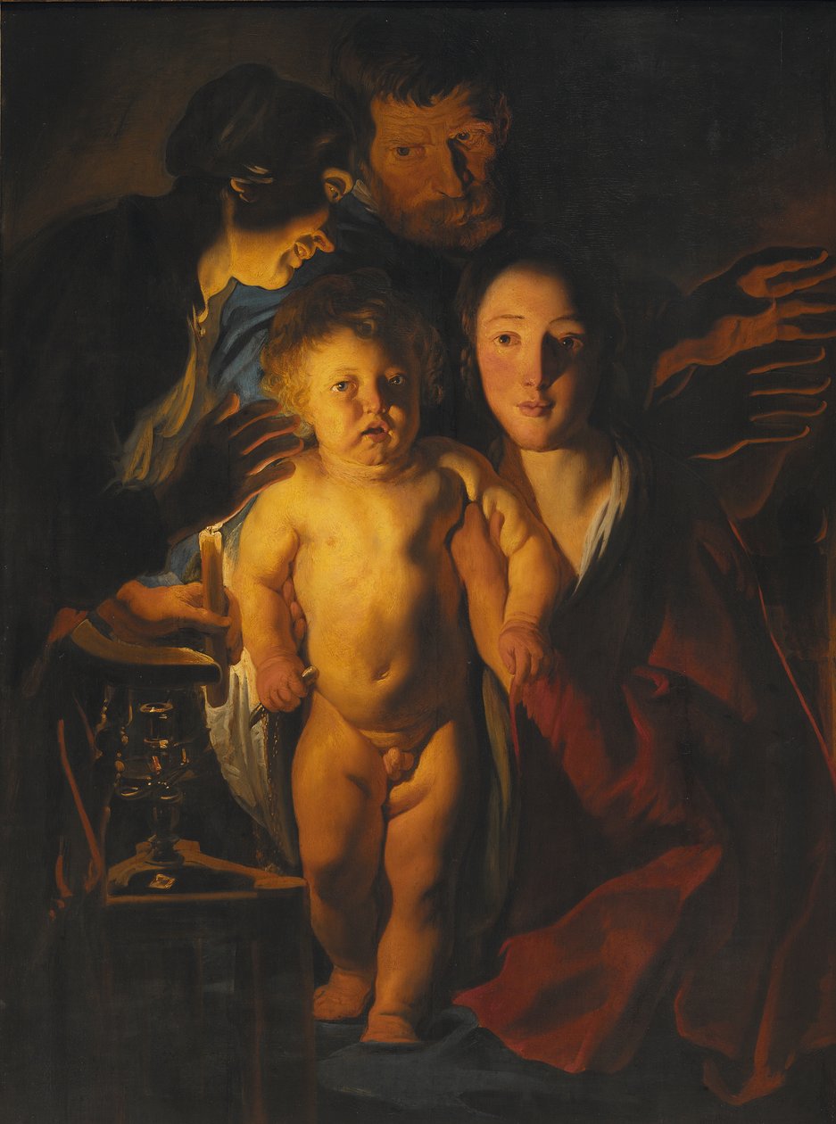 La Sagrada Familia de Jacob Jordaens