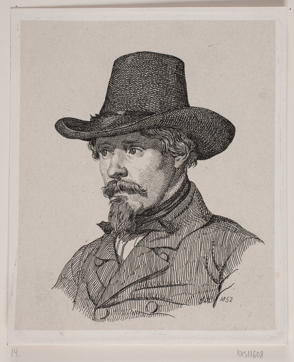 Pintor William Hammer de Jacob Kornerup
